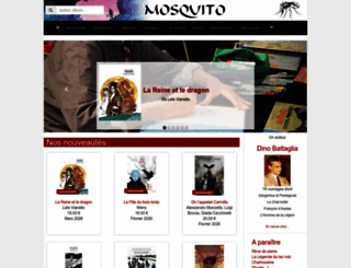 editionsmosquito.com screenshot