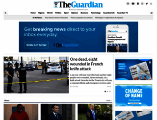 editor.guardian.ng screenshot