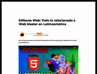 editoresweb.com screenshot