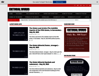 editorialwords.com screenshot