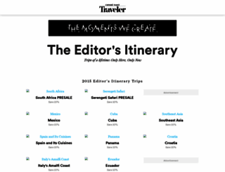 editorsitinerary.cntraveler.com screenshot
