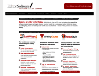 editorsoftware.com screenshot