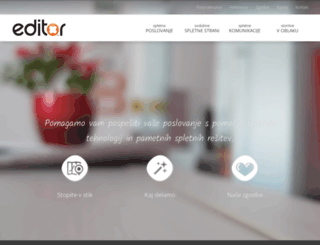 editorstudios.si screenshot