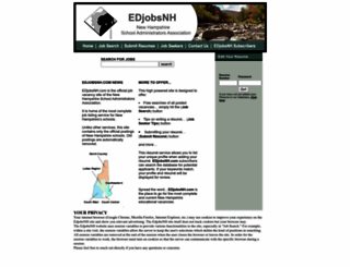 edjobsnh.com screenshot