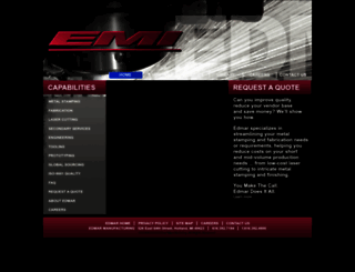 edmarmfg.com screenshot