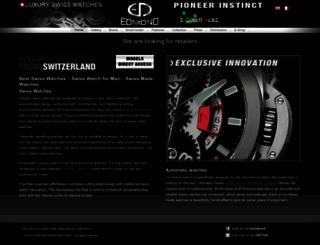 edmond-watches.com screenshot