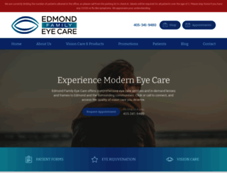edmondfamilyeyecare.com screenshot