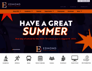 edmondschools.net screenshot