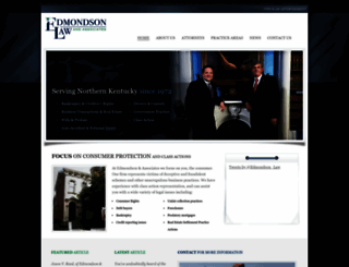 edmondsonlaw.com screenshot
