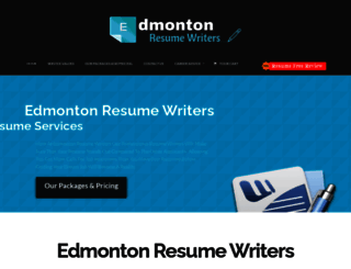 edmontonresumewriters.ca screenshot