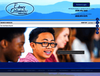 edneyortho.com screenshot