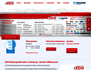 edo-elektrogrosshandel.de screenshot