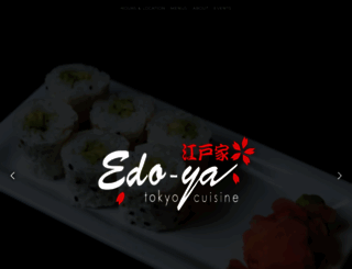 edo-yarestaurant.com screenshot