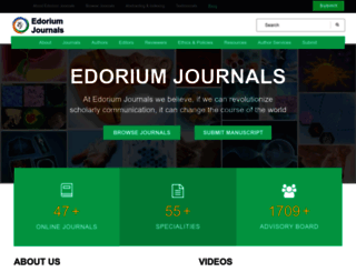 edoriumjournalsonline.com screenshot