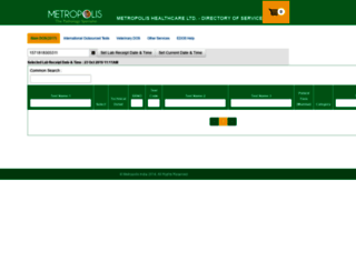 edos.metropolisindia.com screenshot