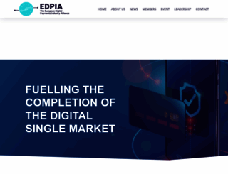 edpia.eu screenshot