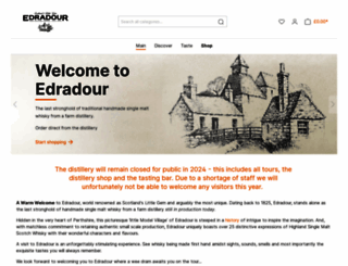 edradour.com screenshot