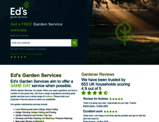 edsgardenservices.co.uk screenshot