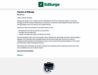 edsurge.workable.com screenshot