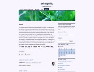 edtespiritu.wordpress.com screenshot