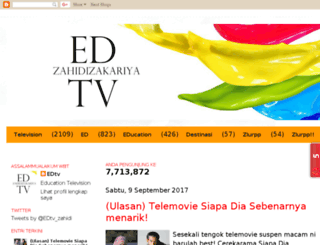 edtv-zahidizakariya.blogspot.com screenshot