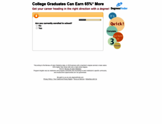 edu.degreesfinder.com screenshot