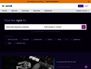 edu1.monsterlearning.com screenshot