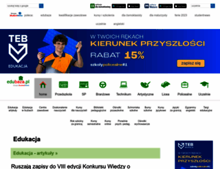 edubaza.pl screenshot