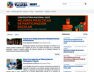 educacion.yucatan.gob.mx screenshot