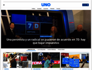 educacionales.diariouno.com.ar screenshot