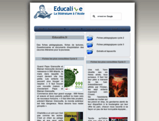 educalire.fr screenshot