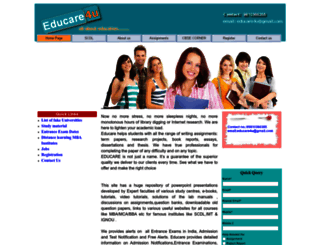 educare4u.in screenshot