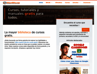 educasitio.com screenshot