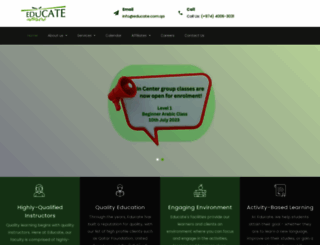 educate.com.qa screenshot