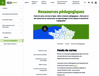 education.ign.fr screenshot