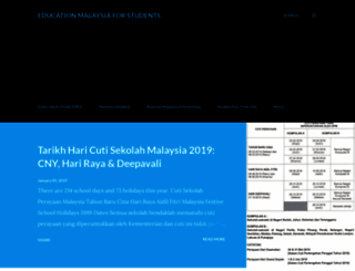 education.malaysia-students.com screenshot