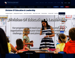 education.su.edu screenshot