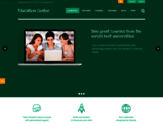education.themerex.net screenshot