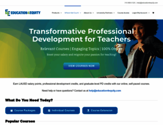 education4equity.com screenshot