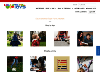 educationaltoys.co.uk screenshot