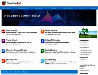 educationbug.org screenshot