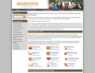 educationcenteronline.org screenshot