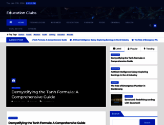 educationclubs.com screenshot