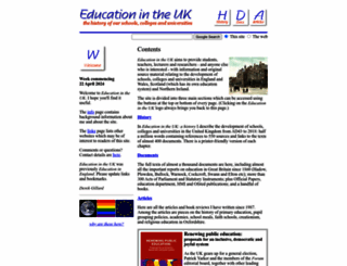 educationengland.org.uk screenshot