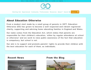 educationotherwise.org screenshot