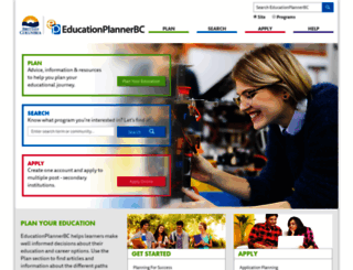 educationplanner.ca screenshot
