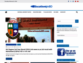 educationsinbd.com screenshot
