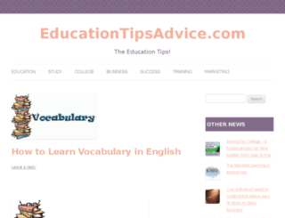 educationtipsadvice.com screenshot