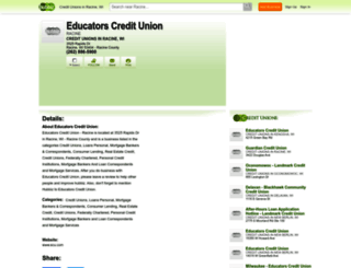 educators-credit-union-wi-5.hub.biz screenshot