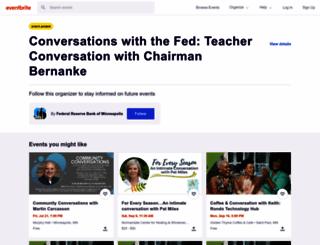 educatorsconversation.eventbrite.com screenshot